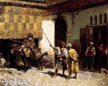 Árabe Painting - El armero árabe Edwin Lord Weeks